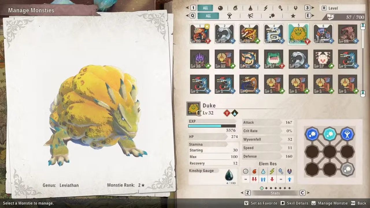 أفضل وحوش Monsties لتعزيز فريقك في بداية Monster Hunter Stories 3 الجزء الثاني